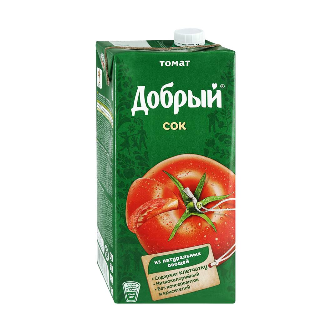Добрый томат 2Л Добрый сок томатный