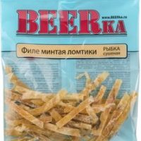Минтай ломтики (Сушено-вяленый 25гр)